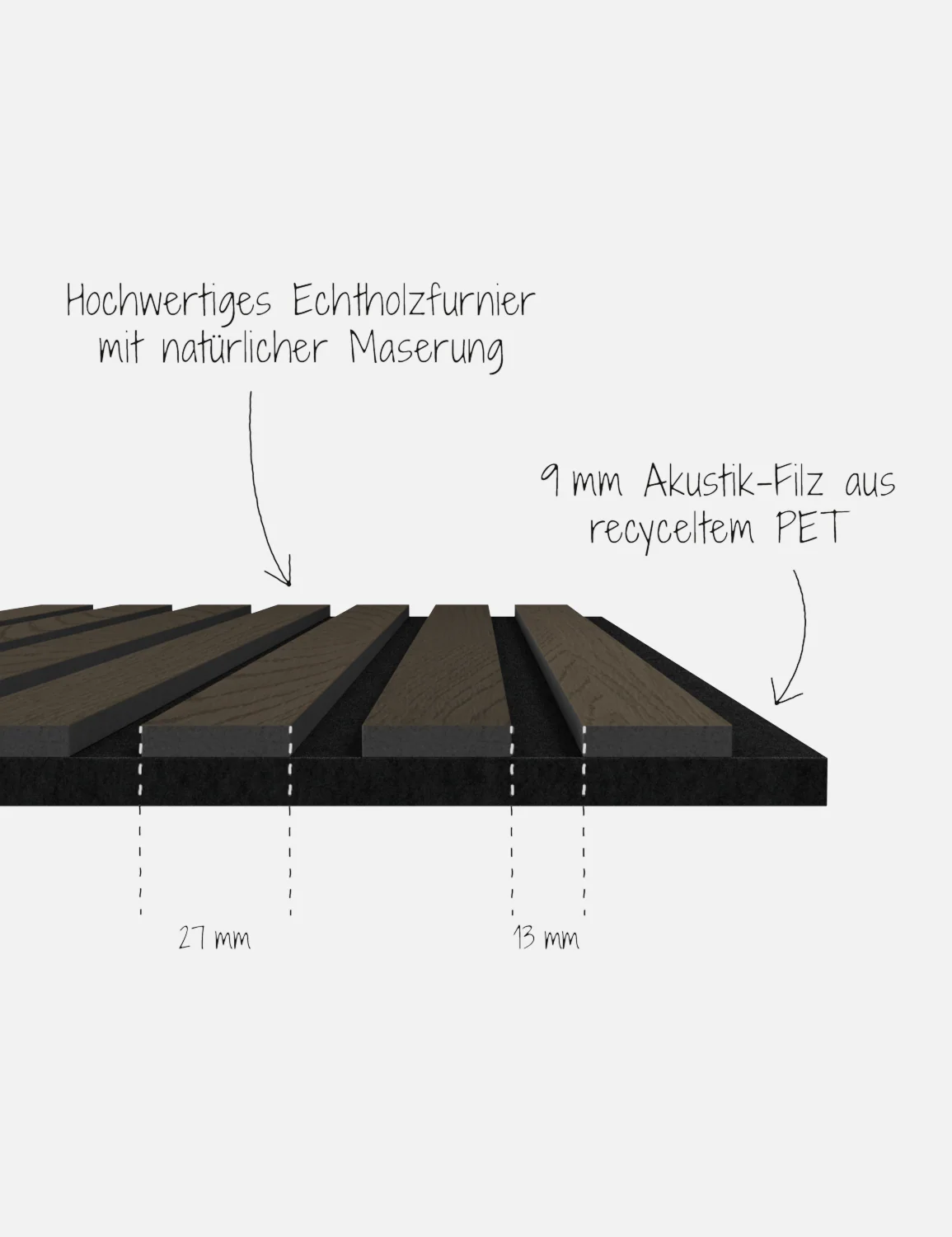 Akustikpaneel Holzig Eiche Geräuchert - Image 4