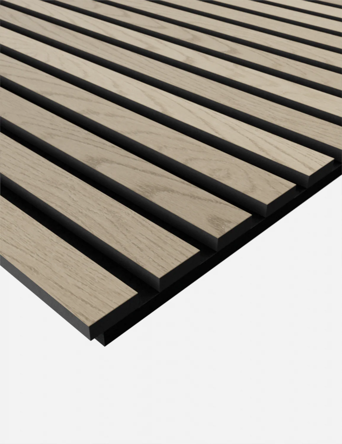 Akustikpaneel Holzig Plus Eiche Natur Schwarzes MDF - Image 3