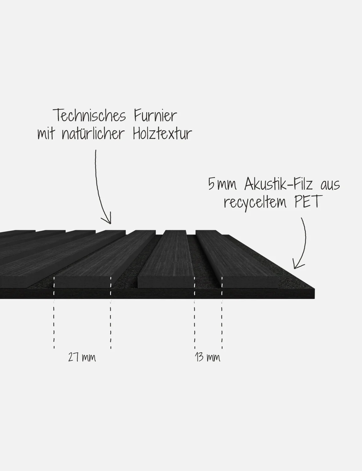 Akustikpaneel Leicht Eiche Schwarz - Image 18