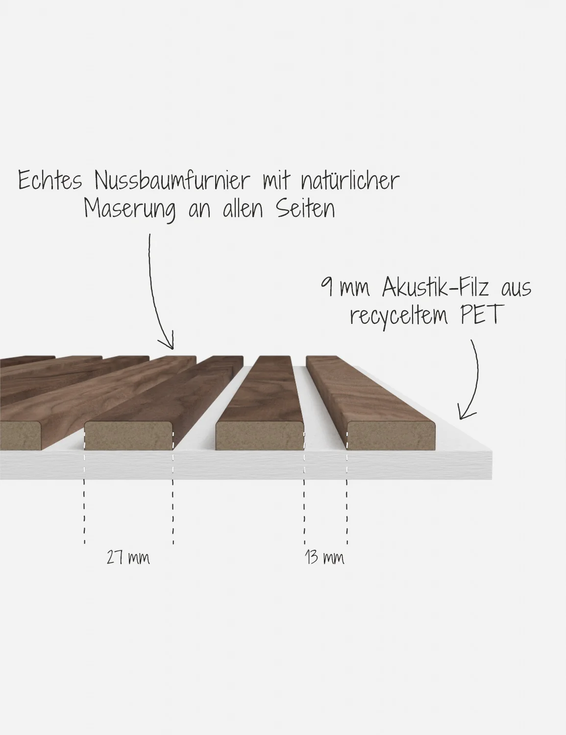 Akustikpaneel Massiv Nussbaum - Image 38