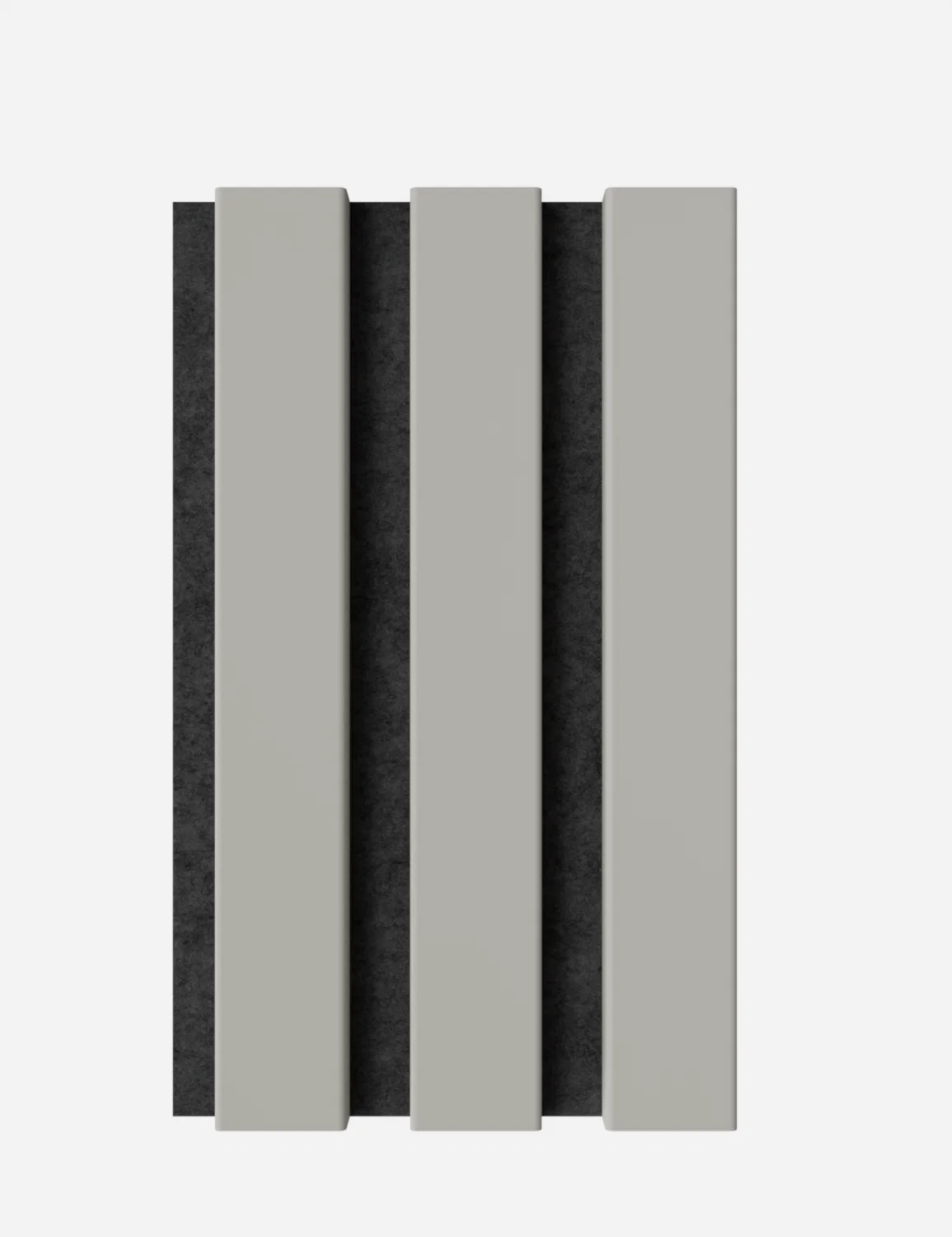 Muster Bunt Plus Warmgrau - Filz Schwarz