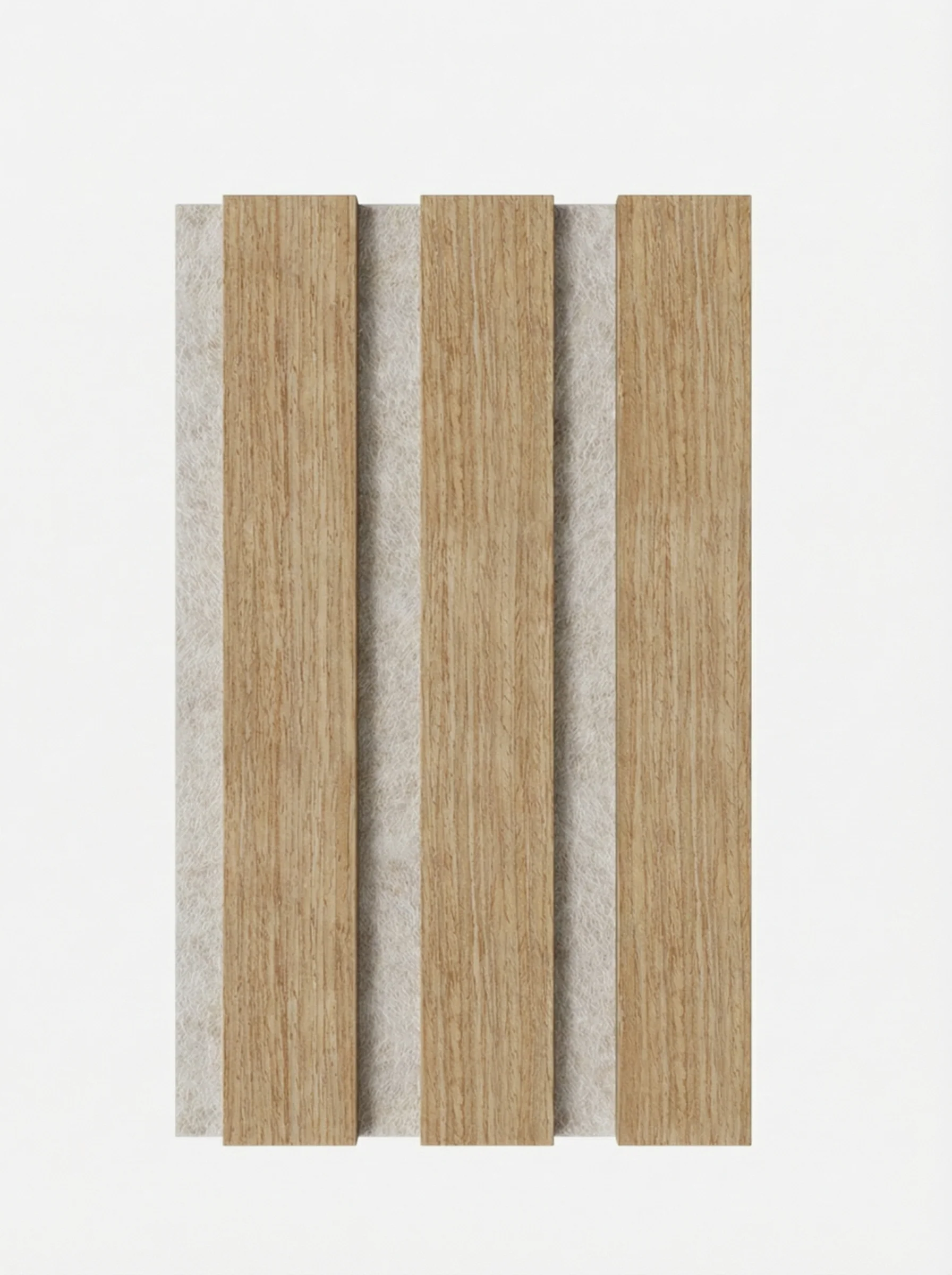 Muster Leicht Eiche Geölt - Filz Beige