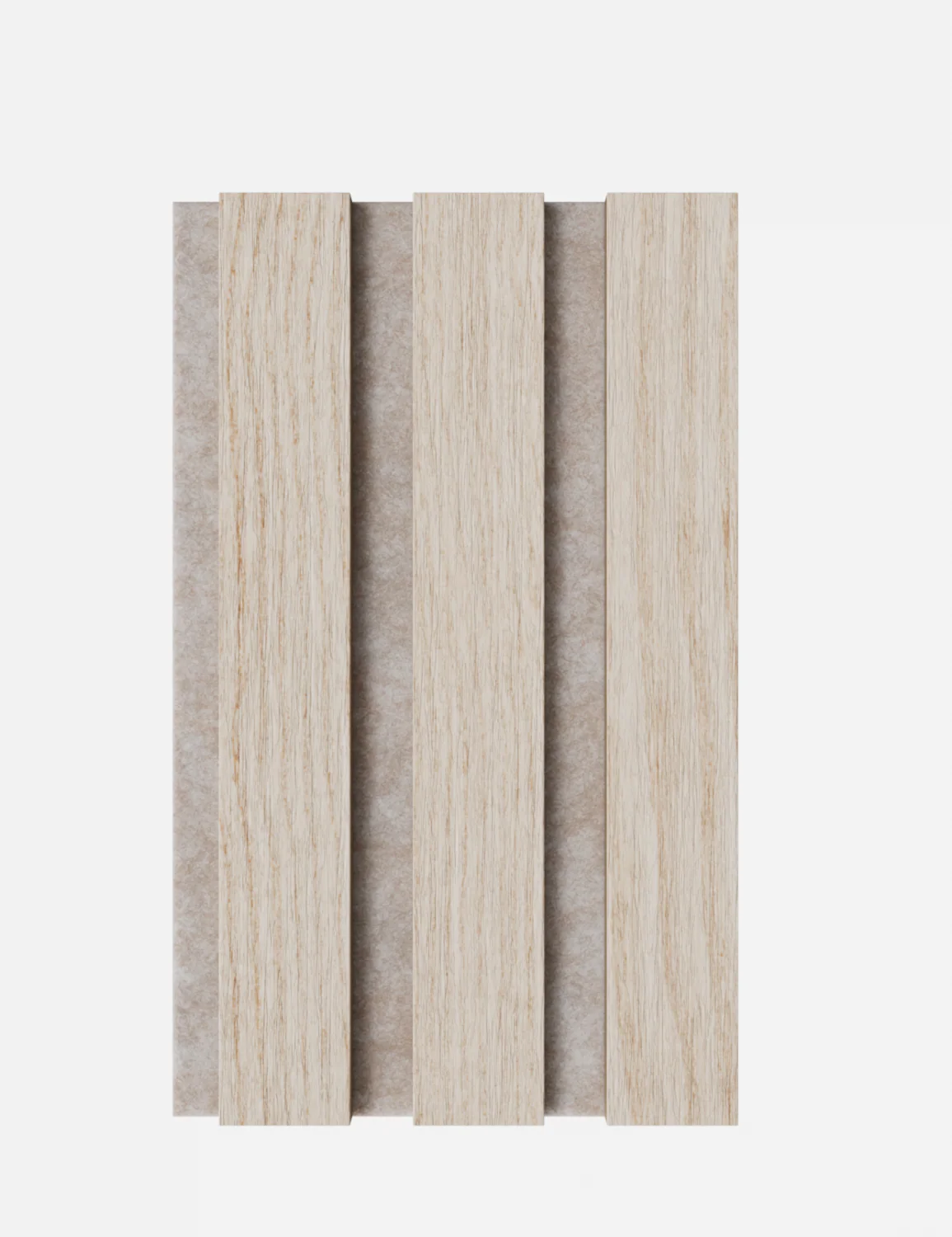 Muster Leicht Esche - Filz Beige