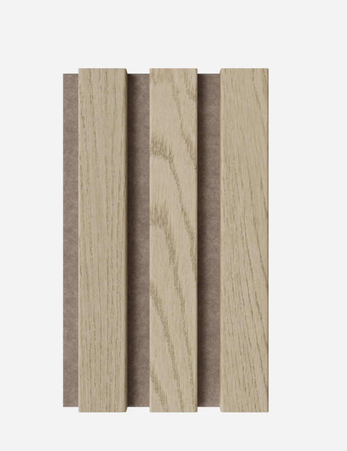 Muster Massiv Plus Eiche Natur - Filz Braun